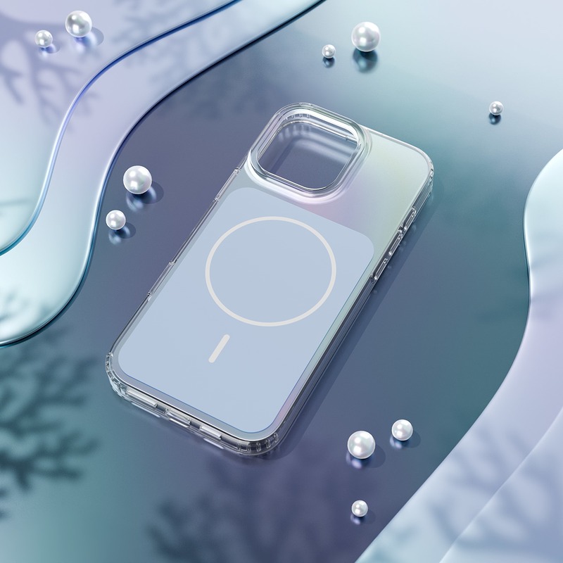 Etteri Hidden Pearl case for iPhone 16 6,1" light blue - Billede 4