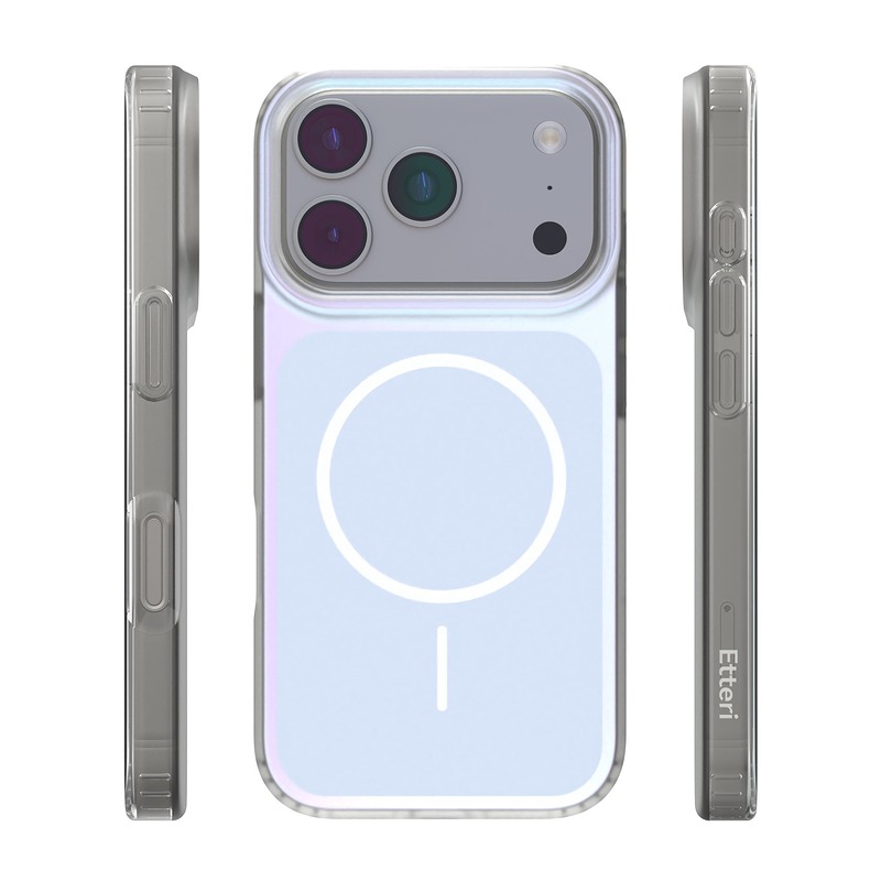 Etteri Hidden Pearl case for iPhone 17 Pro / 18 Pro 6,3" light blue - Billede 3