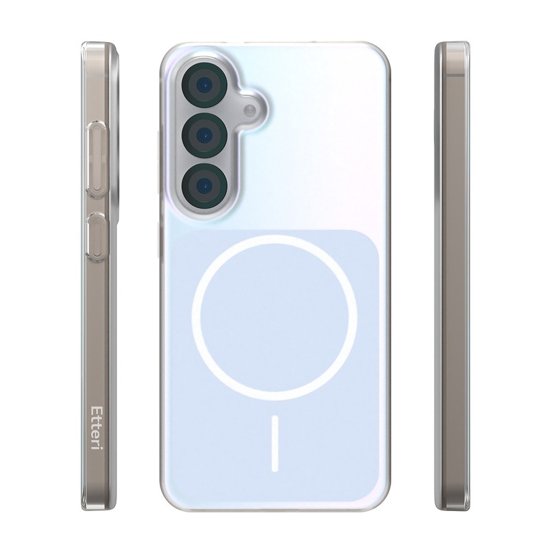 Etteri Hidden Pearl case for Samsung Galaxy S25 light blue - Billede 3