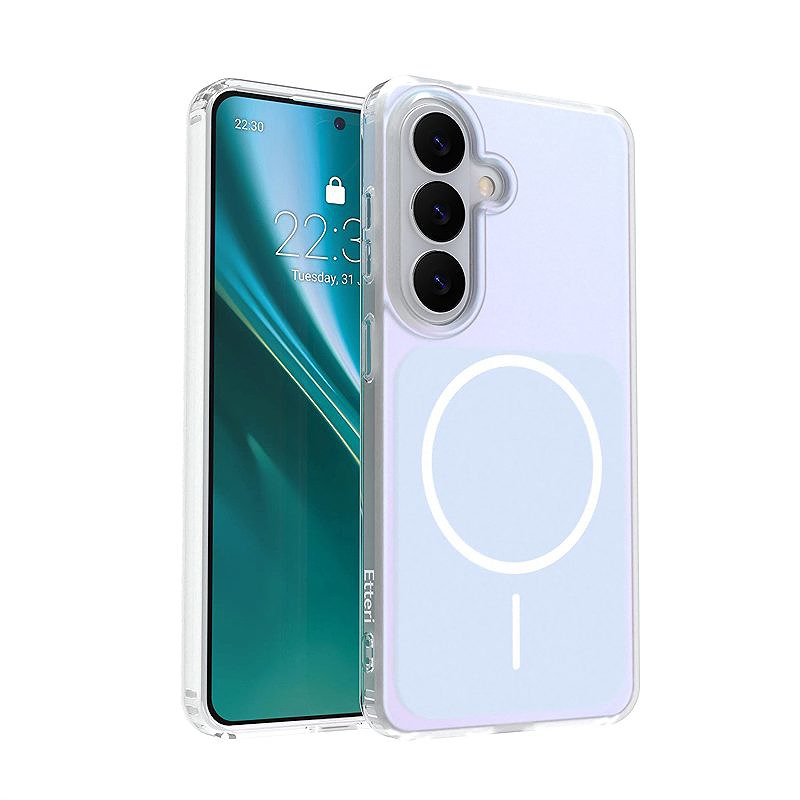 Etteri Hidden Pearl case for Samsung Galaxy S26 light blue