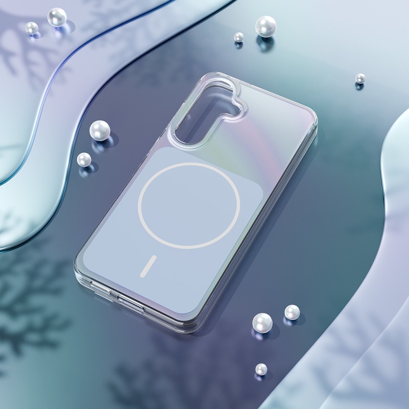 Etteri Hidden Pearl case for Samsung Galaxy S26 light blue - Billede 4