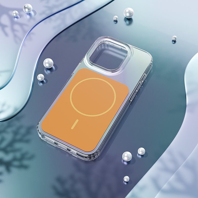 Etteri Hidden Pearl case for iPhone 14 6,1" orange - Billede 4