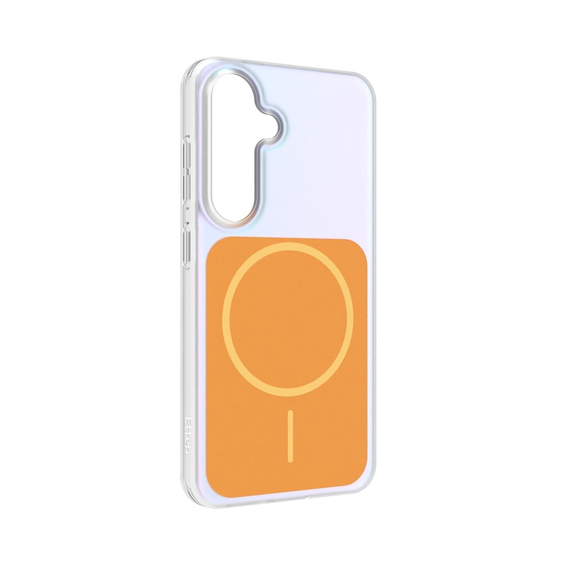 Etteri Hidden Pearl case for Samsung Galaxy S25 orange - Billede 3