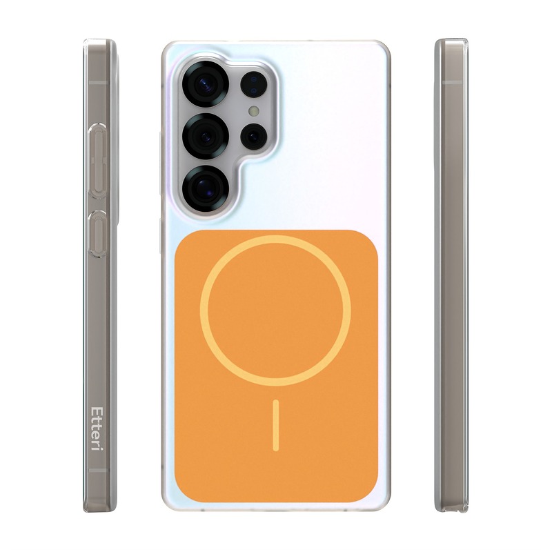 Etteri Hidden Pearl case for Samsung Galaxy S25 Ultra orange - Billede 2