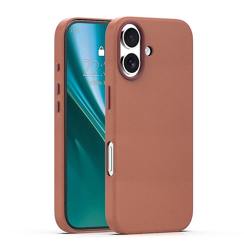 Etteri Elegant Mag case for iPhone 16 6,1" brown