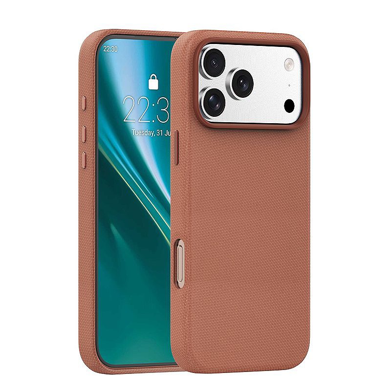 Etteri Elegant Mag case for iPhone 17 Pro 6,3" brown