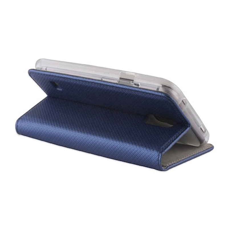 Smart Magnet case for Xiaomi Redmi Note 15 Pro 5G (EU) navy blue - Billede 5