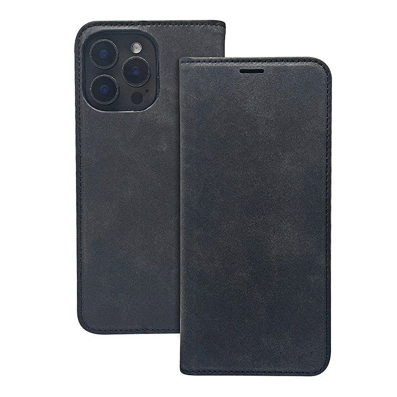 Smart Suede case for Xiaomi Redmi Note 15 Pro Plus 5G (EU) black
