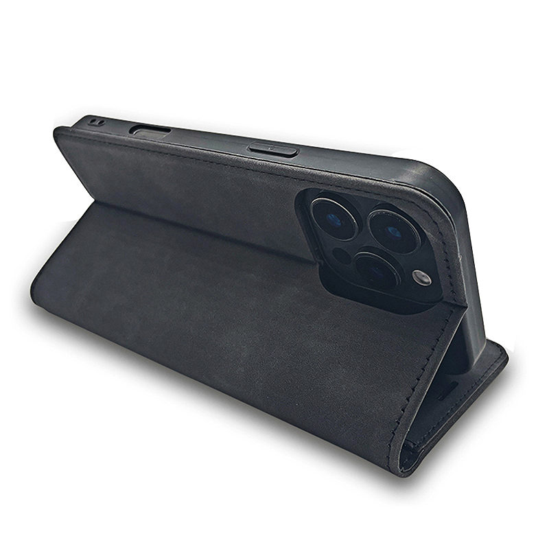 Smart Suede case for Xiaomi Redmi Note 15 Pro Plus 5G (EU) black - Billede 4