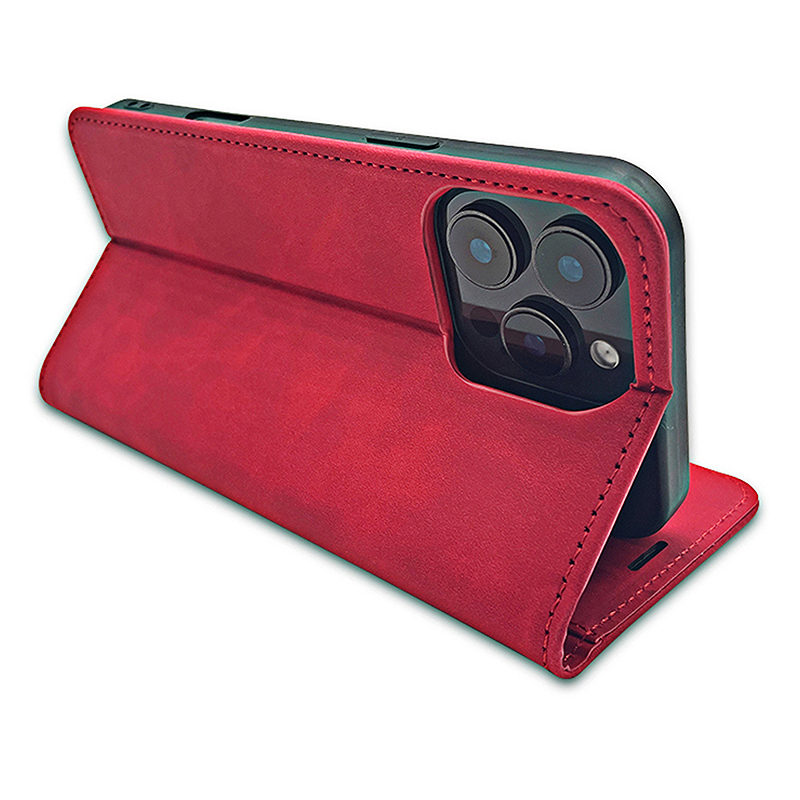 Smart Suede case for Xiaomi Redmi Note 15 Pro Plus 5G (EU) red - Billede 4