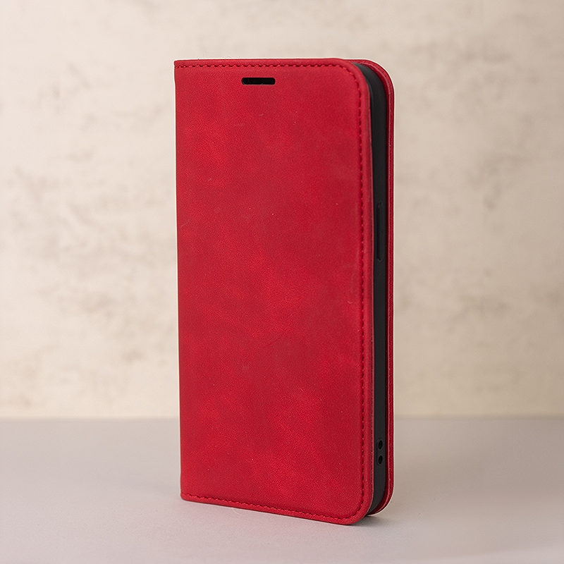 Smart Suede case for Xiaomi Redmi Note 15 Pro Plus 5G (EU) red - Billede 5