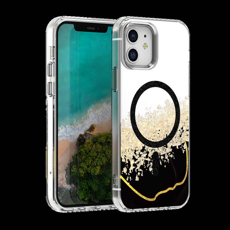 Epoxy Mag case for iPhone 12 / 12 Pro 6,1" black