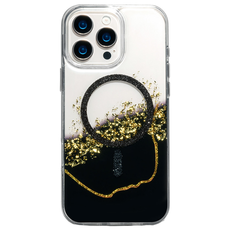 Epoxy Mag case for iPhone 12 / 12 Pro 6,1" black - Billede 3