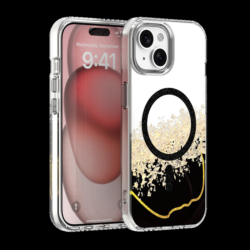 Epoxy Mag case for iPhone 15 6,1" black