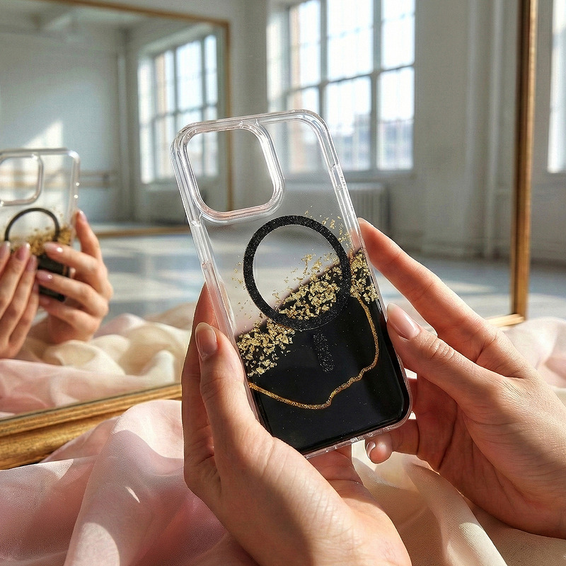 Epoxy Mag case for iPhone 17 6,3'' black - Billede 5