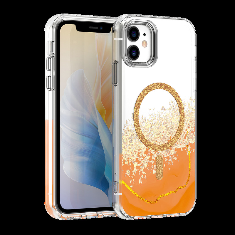 Epoxy Mag case for iPhone 11 orange