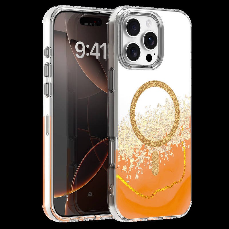 Epoxy Mag case for iPhone 16 Pro Max 6,9" orange