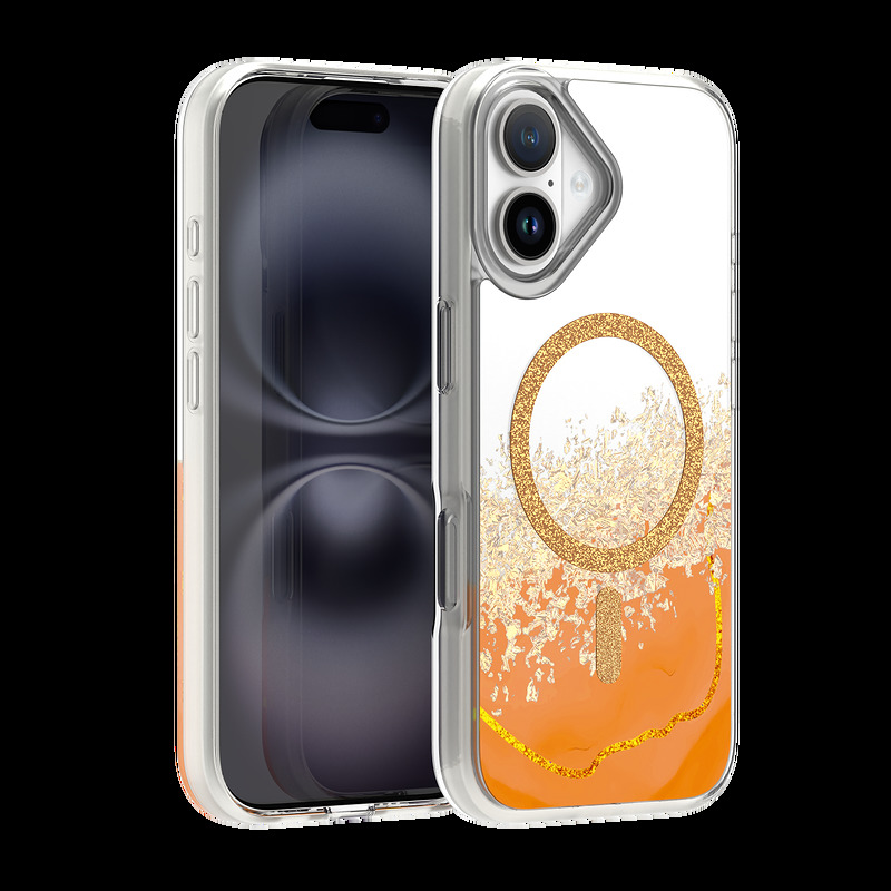 Epoxy Mag case for iPhone 17 6,3'' orange