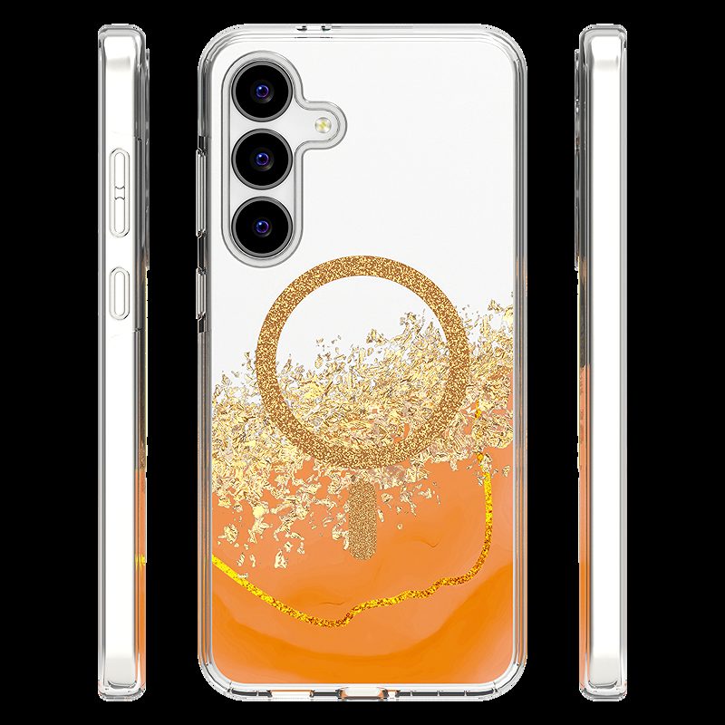 Epoxy Mag case for Samsung Galaxy S25 FE orange - Billede 2