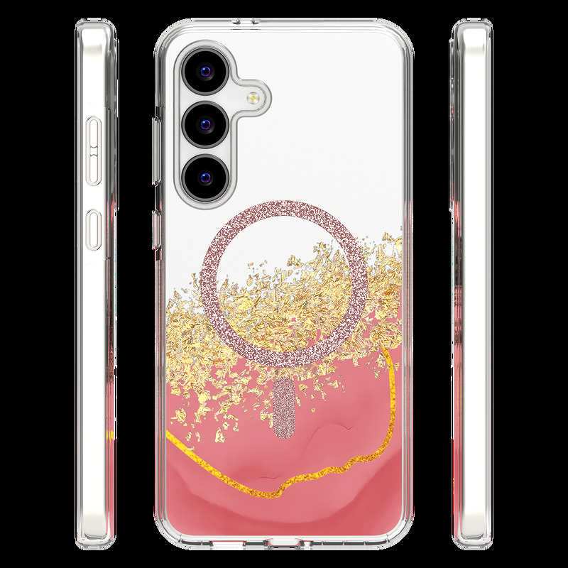 Epoxy Mag case for Samsung Galaxy S25 FE pink - Billede 2