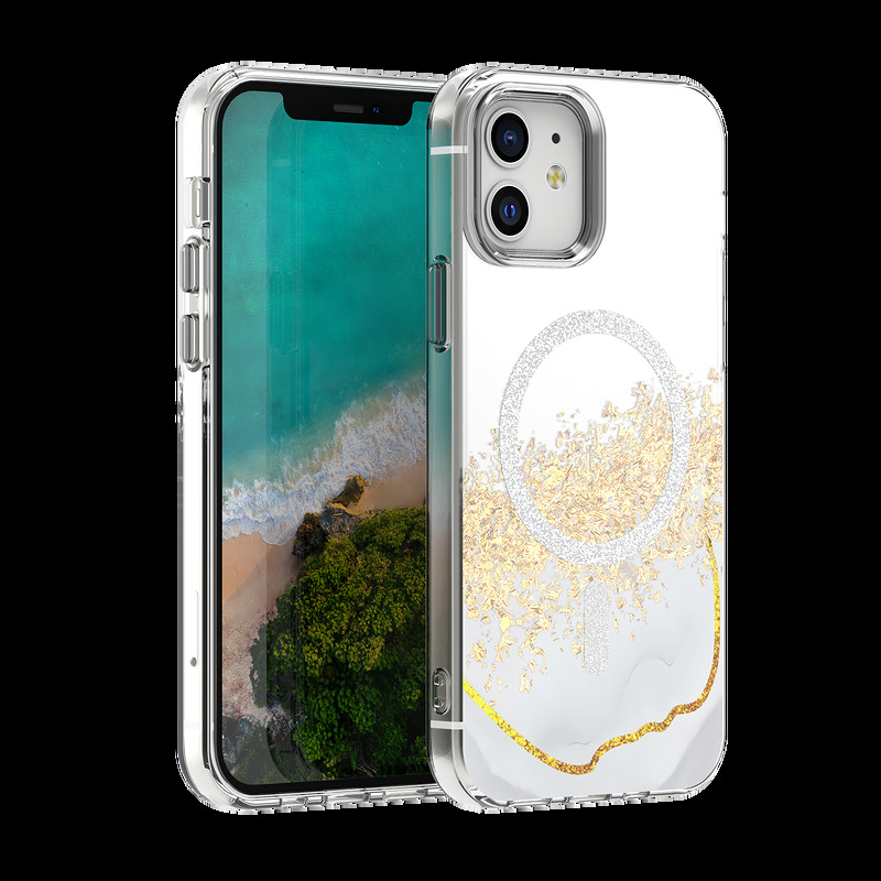 Epoxy Mag case for iPhone 12 / 12 Pro 6,1" white