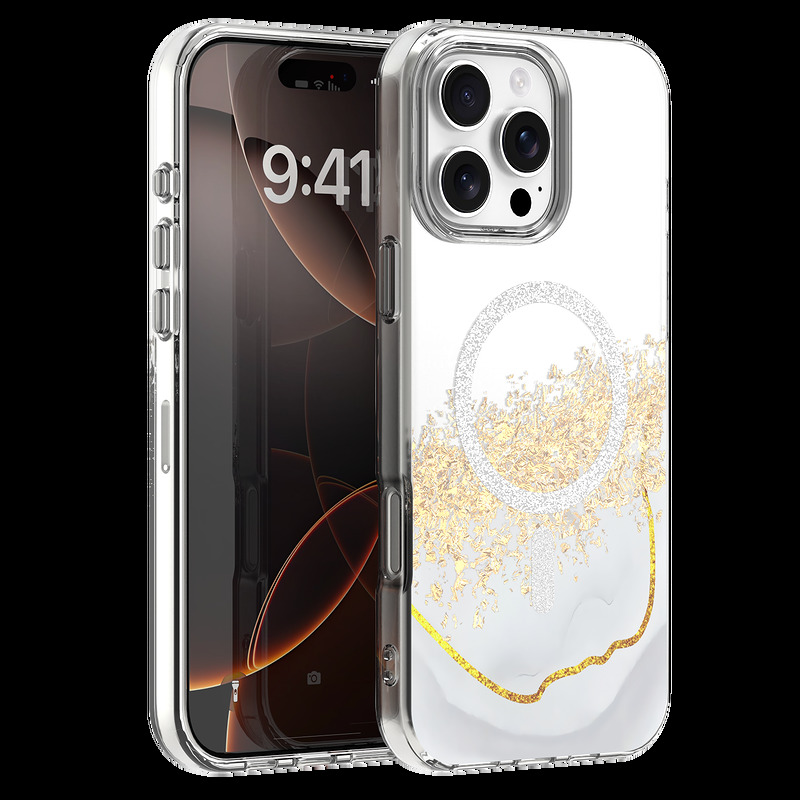 Epoxy Mag case for iPhone 16 Pro Max 6,9" white