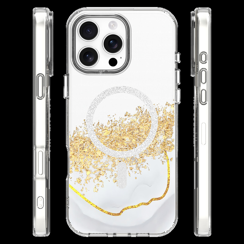 Epoxy Mag case for iPhone 16 Pro Max 6,9" white - Billede 2