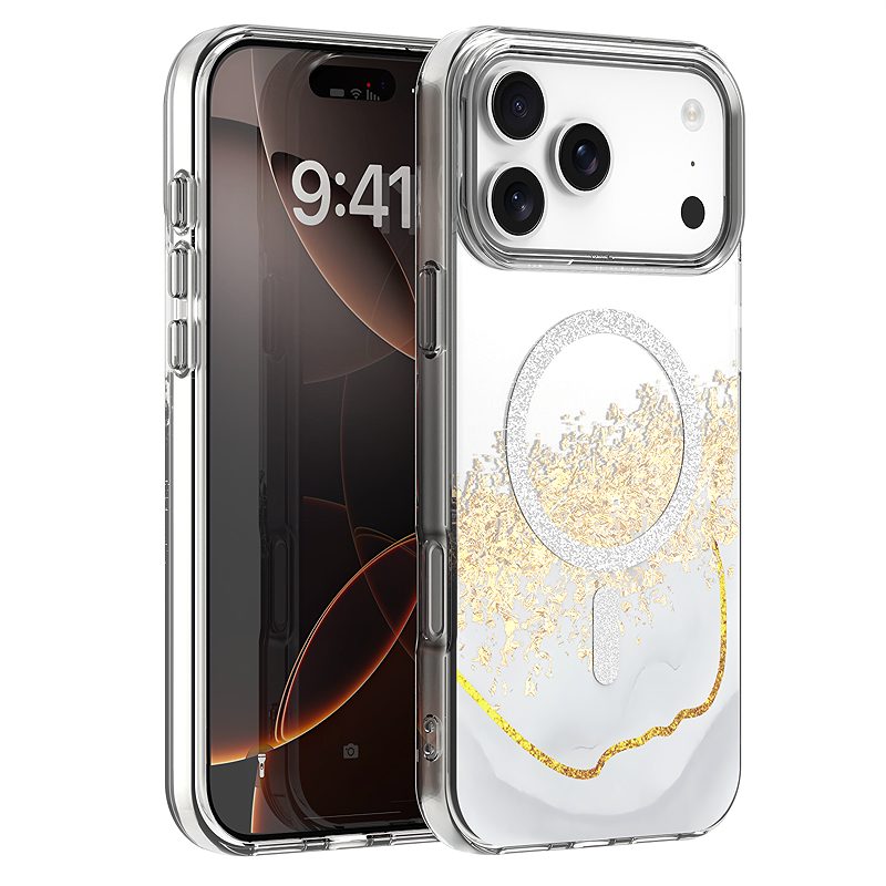 Epoxy Mag case for iPhone 17 Pro Max 6,9'' white
