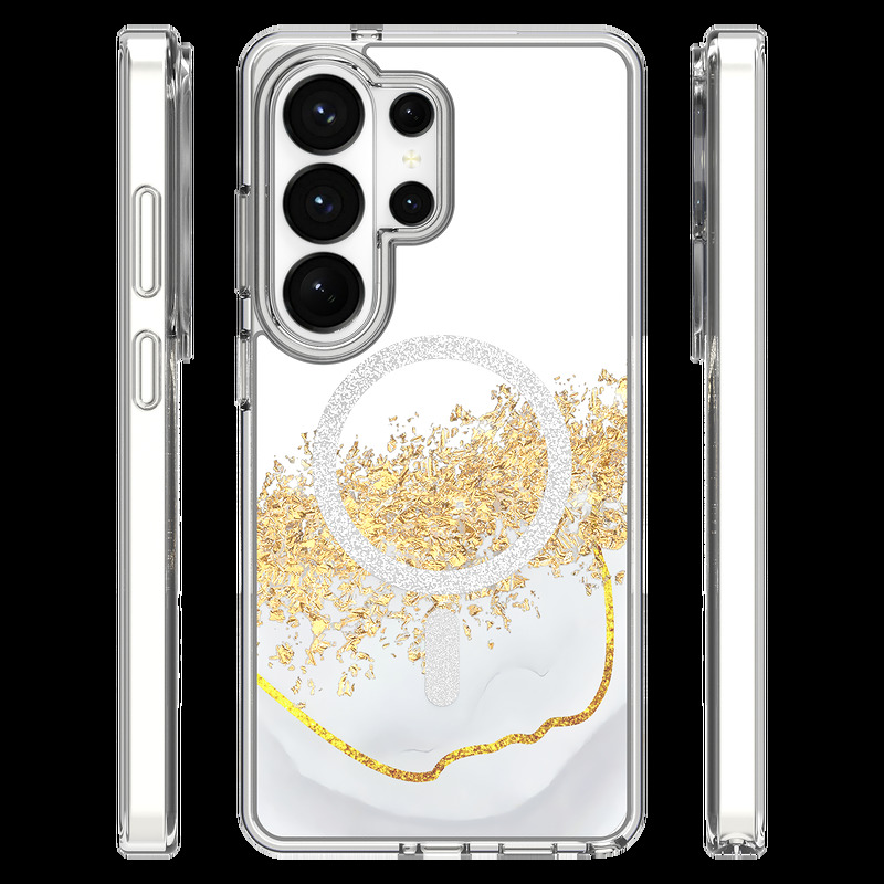 Epoxy Mag case for Samsung Galaxy S25 Ultra white - Billede 2