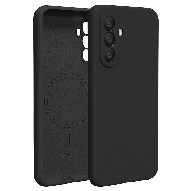 Etteri Silicone Mag case for Samsung Galaxy A37 5G black