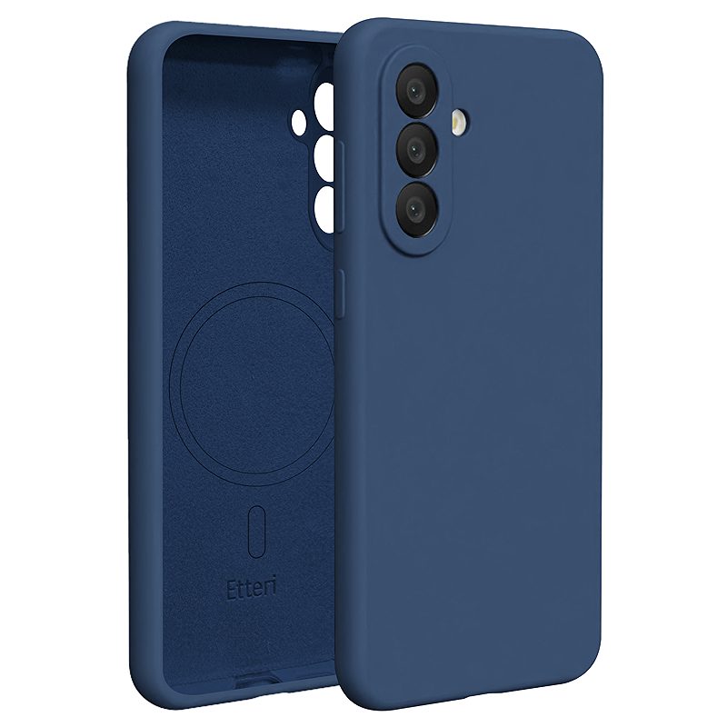 Etteri Silicone Mag case for Samsung Galaxy A37 5G dark blue