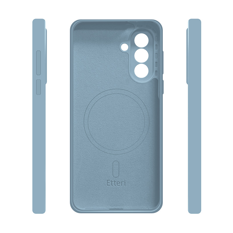 Etteri Silicone Mag case for Samsung Galaxy A37 5G light blue - Billede 4