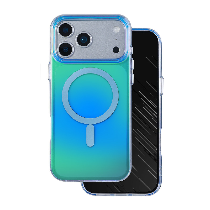 Tecto Shield Aurora case for iPhone 17 Pro 6,3" / 18 Pro 6,3" blue