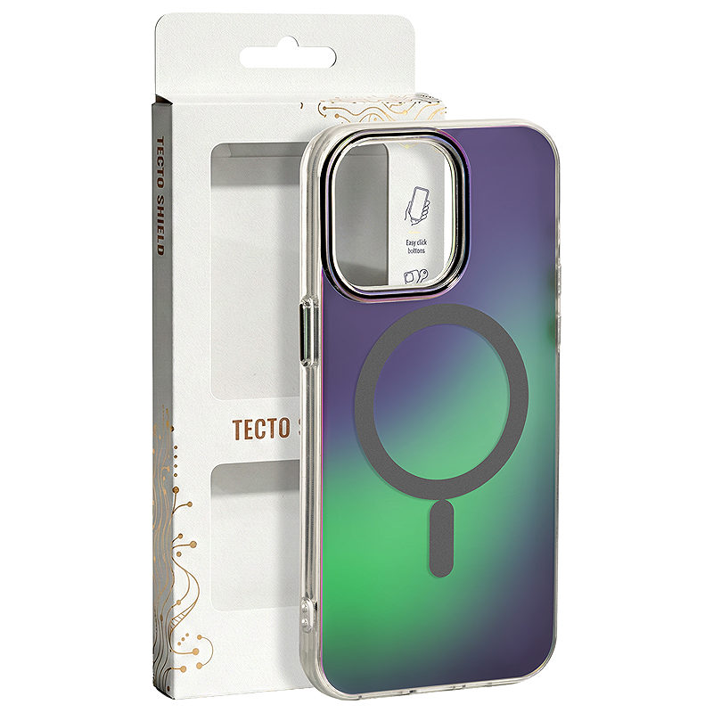 Tecto Shield Aurora case for iPhone 14 Pro 6,1" grey