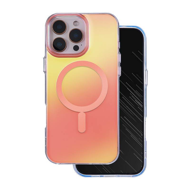 Tecto Shield Aurora case for iPhone 16 Pro 6,3" pink