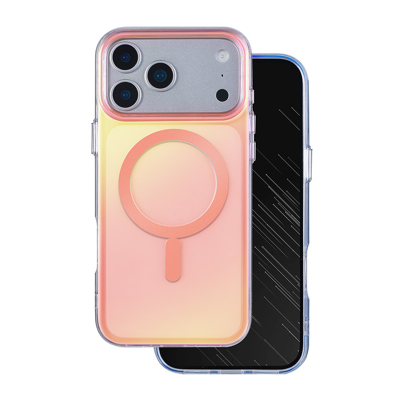 Tecto Shield Aurora case for iPhone 17 Pro Max 6,9" / 18 Pro Max 6,9" pink
