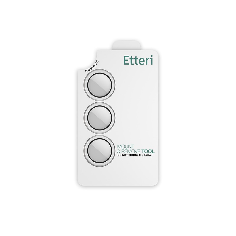 Etteri camera lens protector for Samsung Galaxy S26 silver - Billede 5