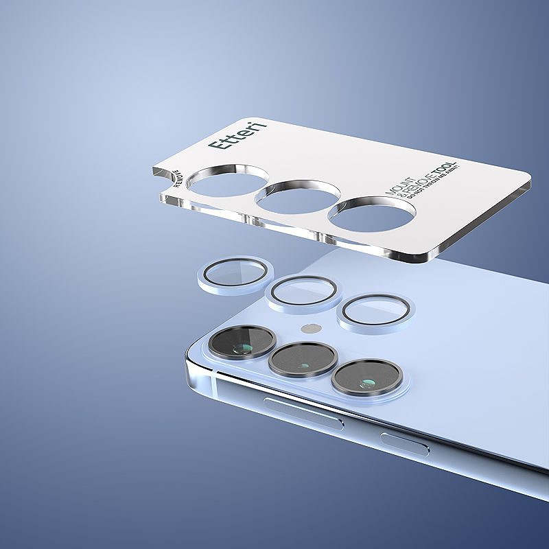 Etteri camera lens protector for Samsung Galaxy S26 blue - Billede 3