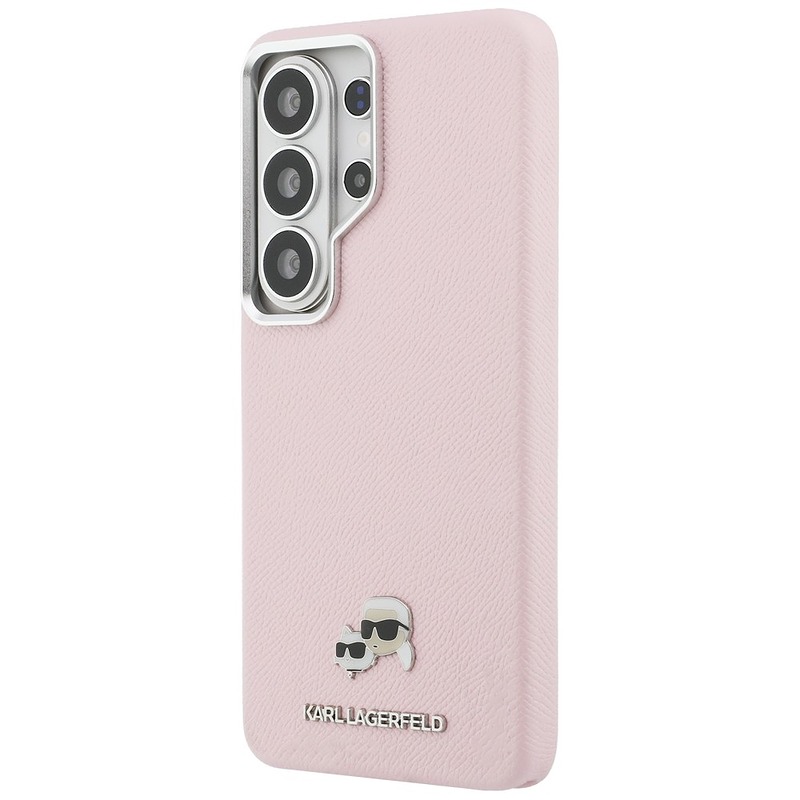 Karl Lagerfeld case Saffiano KC Metal Logo MagSafe for Samsung Galaxy S26 Ultra pink - Billede 2