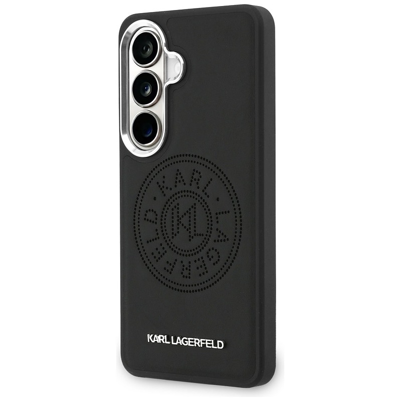 Karl Lagerfeld case Perforated KL MagSafe for Samsung Galaxy S26 black - Billede 2