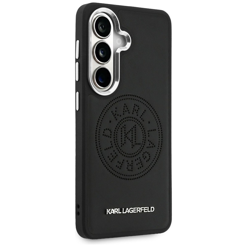 Karl Lagerfeld case Perforated KL MagSafe for Samsung Galaxy S26 Plus black - Billede 4