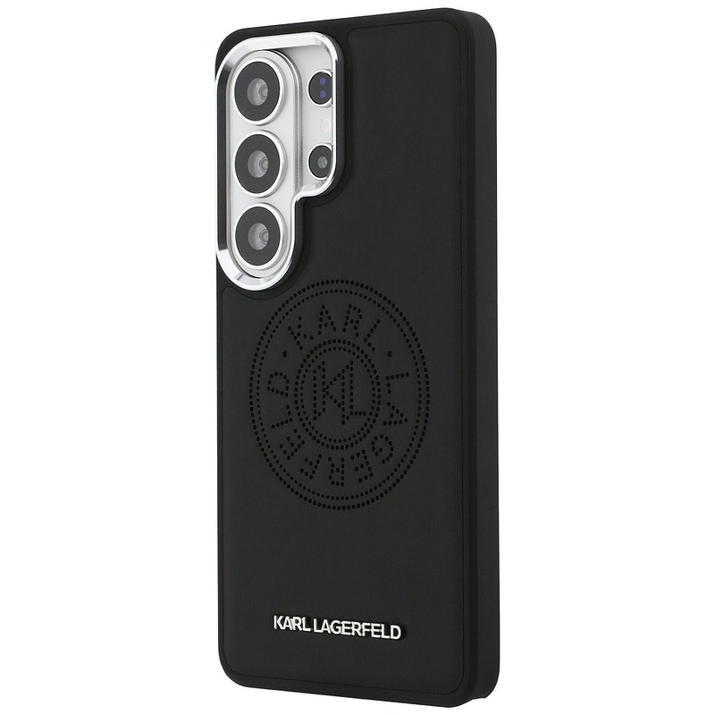 Karl Lagerfeld case Perforated KL MagSafe for Samsung Galaxy S26 Ultra black - Billede 2