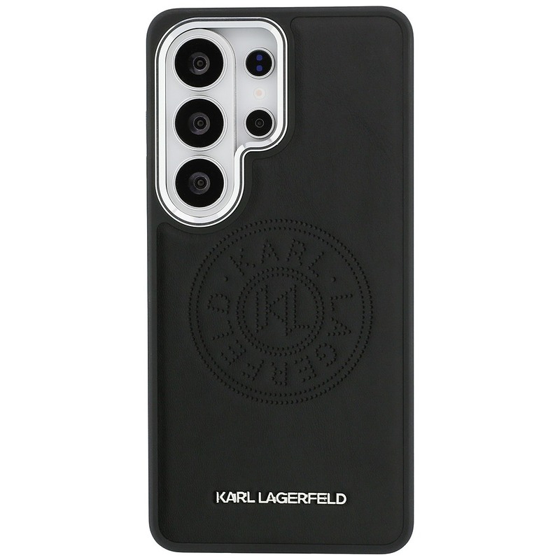 Karl Lagerfeld case Perforated KL MagSafe for Samsung Galaxy S26 Ultra black - Billede 3