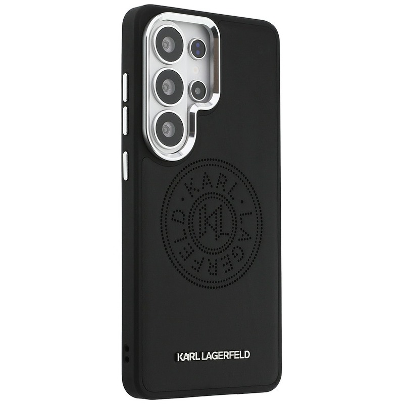 Karl Lagerfeld case Perforated KL MagSafe for Samsung Galaxy S26 Ultra black - Billede 4