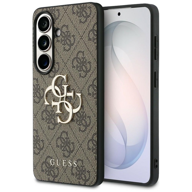Guess case 4G Big Metal Logo for Samsung Galaxy S26 brown