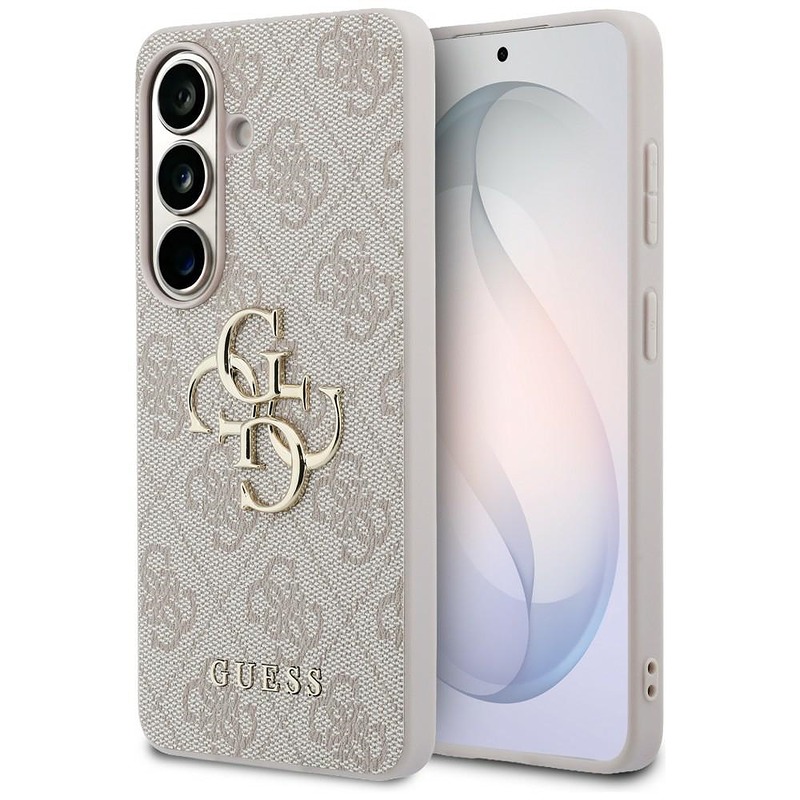Guess case 4G Big Metal Logo for Samsung Galaxy S26 pink