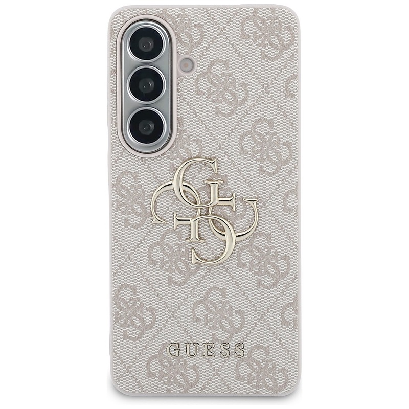 Guess case 4G Big Metal Logo for Samsung Galaxy S26 pink - Billede 3