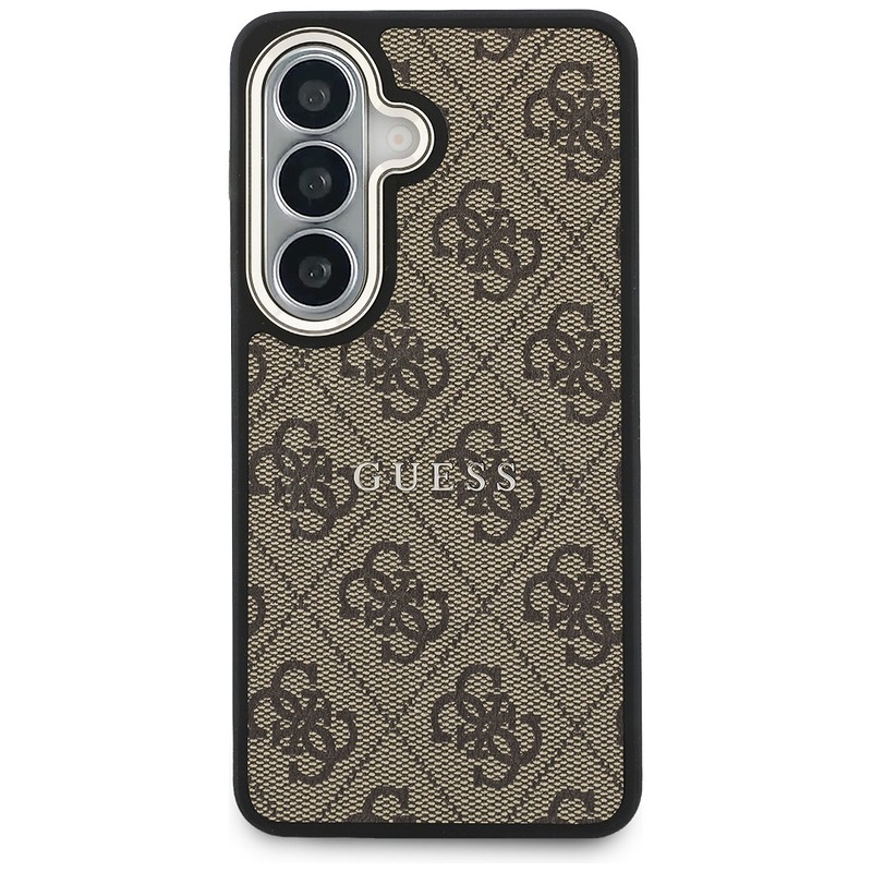 Guess case 4G Embossed Ring MagSafe for Samsung Galaxy S26 brown - Billede 3