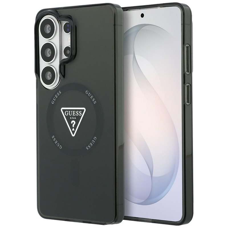 Guess case IML Gradient Triangle MagSafe for Samsung Galaxy S26 Ultra black