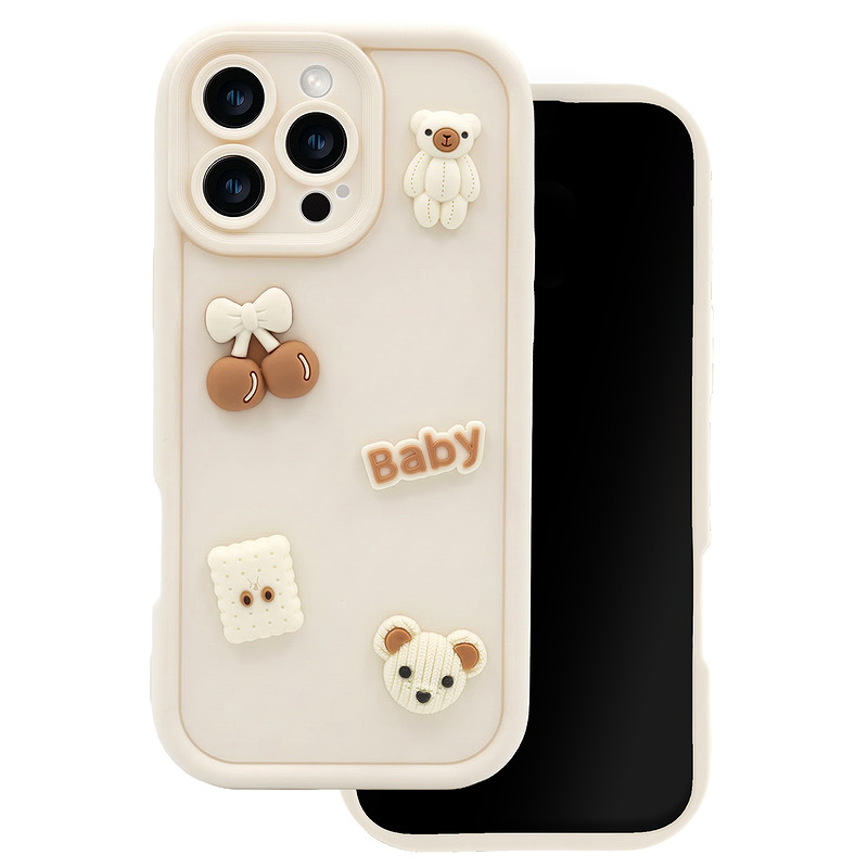 Ultra Trendy 3D case for Samsung Galaxy S25 Ultra bear